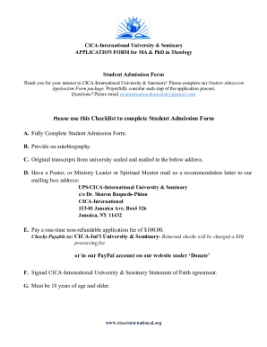 Application Process &amp; CIS Application Form - CIS Singapore