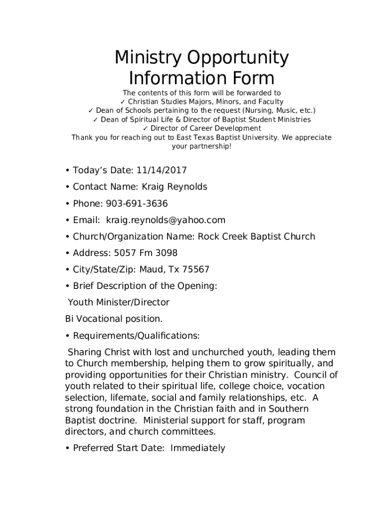 Form preview