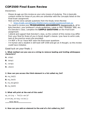 Form preview