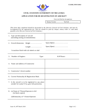IDERA de-registration request process