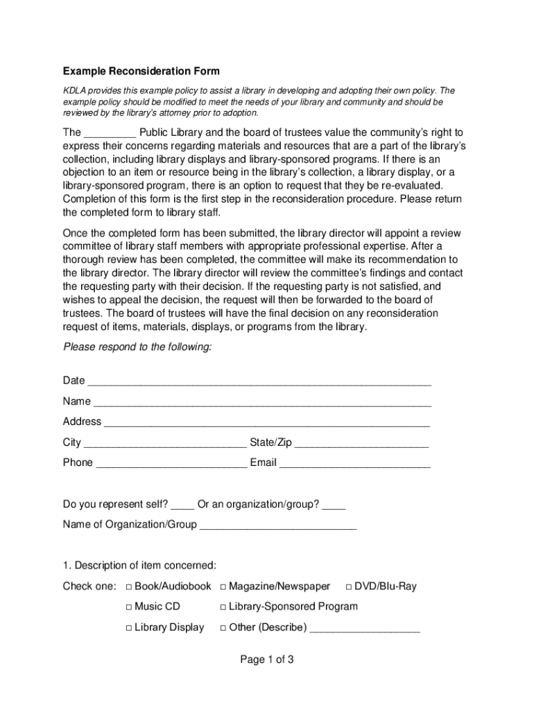 Form preview