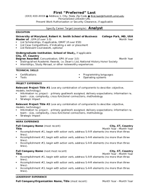 Form preview