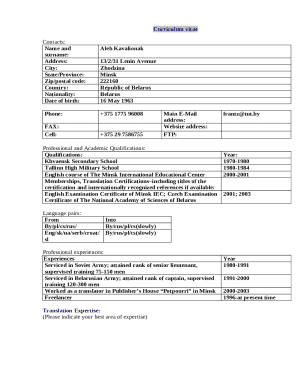Form preview