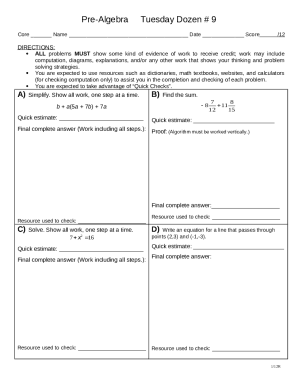 Form preview