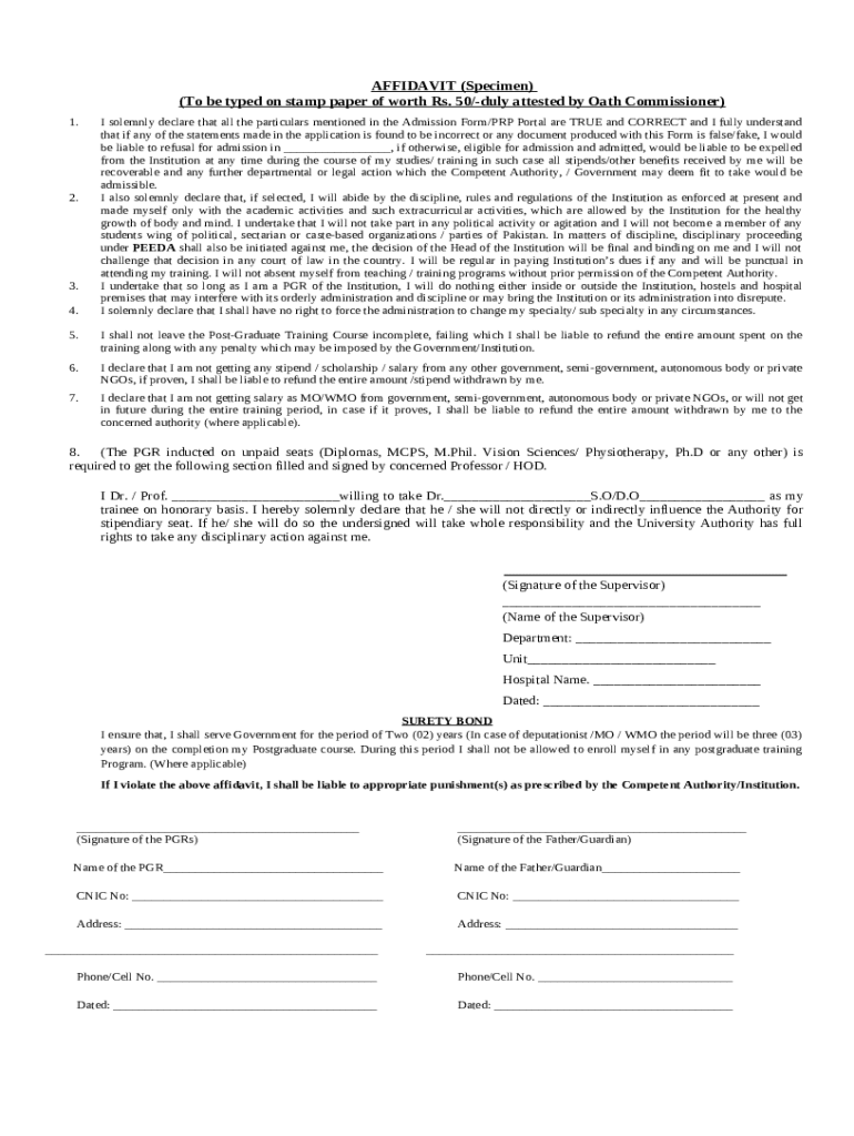 Affidavit-Specimen-for-Newly-Inducted-PGRs-of- ... - kemu edu Doc ...