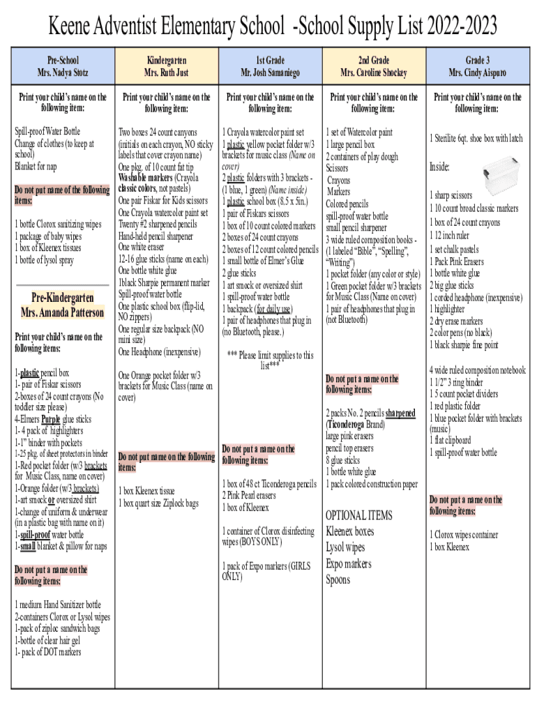 Form preview