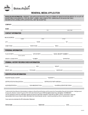 Form preview