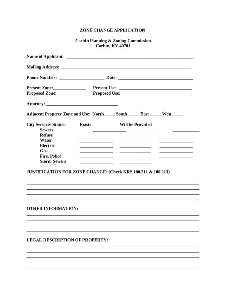 Conditional Use Permit Application Planning Commission Doc Template