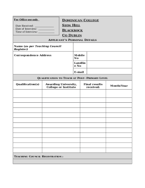 Form preview