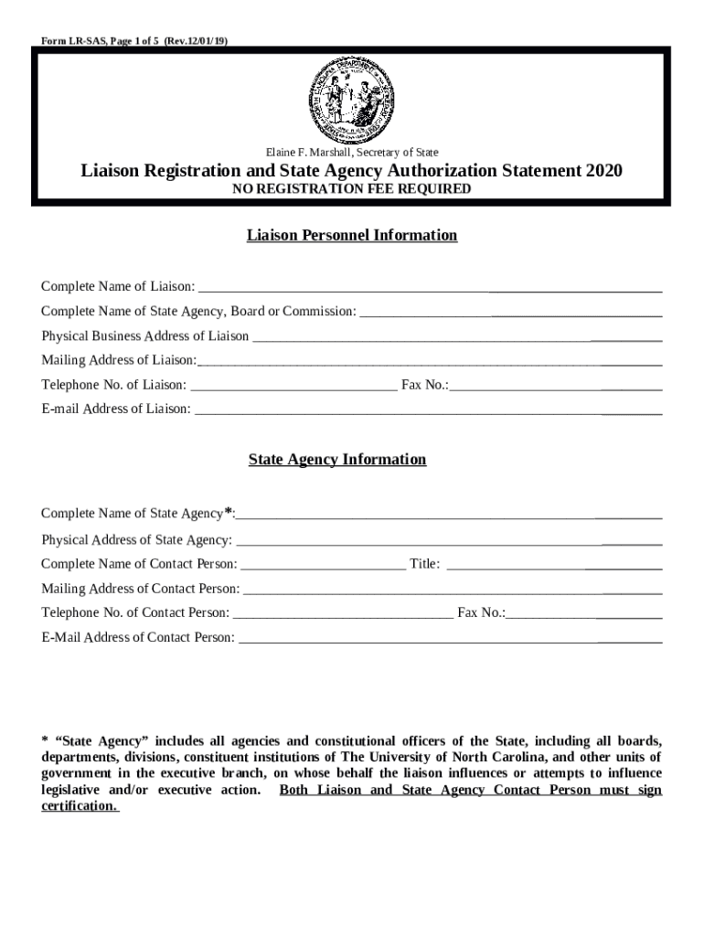Elaine marshall secretary of state north carolina doc template