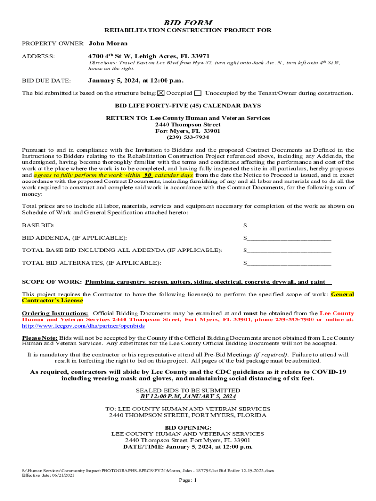 Form preview