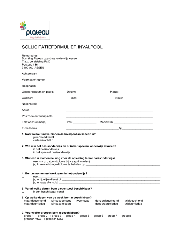 Form preview