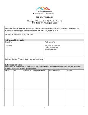 Form preview