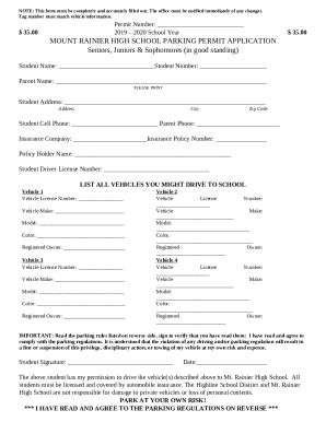 30 DAY TEMPORARY TAG ORDER FORM FEES