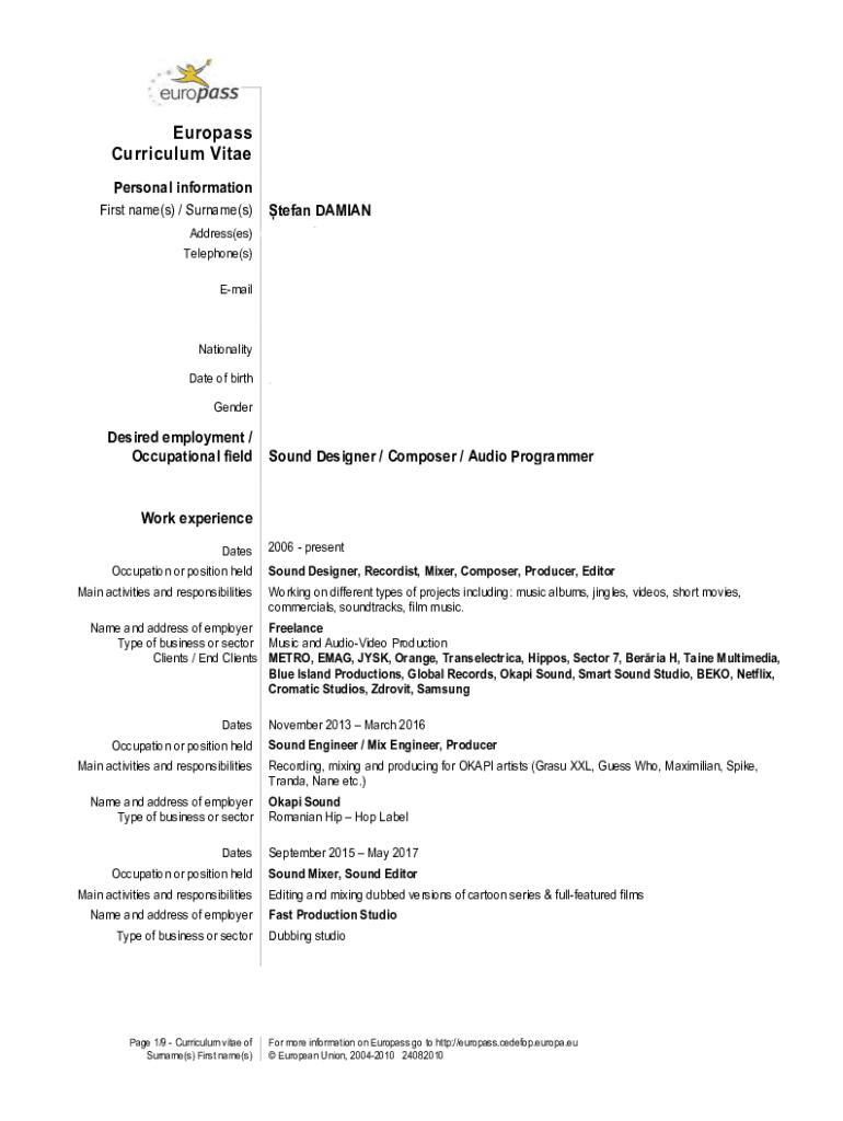 Form preview