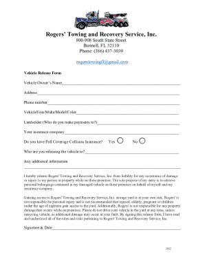 Rogers' Towing, 908 S State St, Bunnell, FL ...