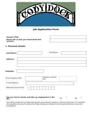 Ihop Application For Employment Doc Template | pdfFiller
