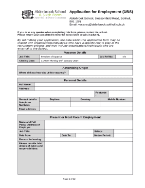 Form preview