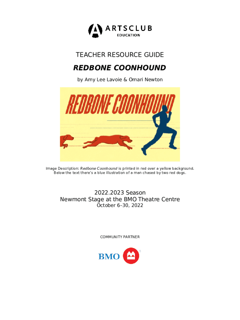 Redbone Coonhound: How a mixed-race couple's encounter ... Doc Template ...