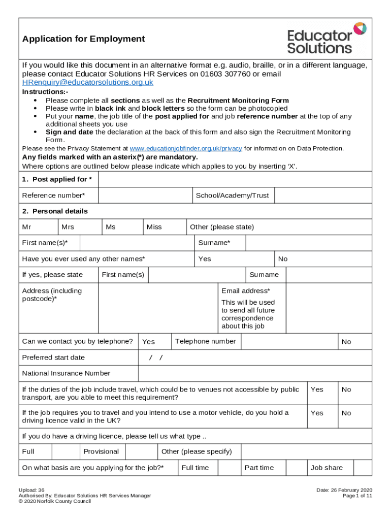 Form preview