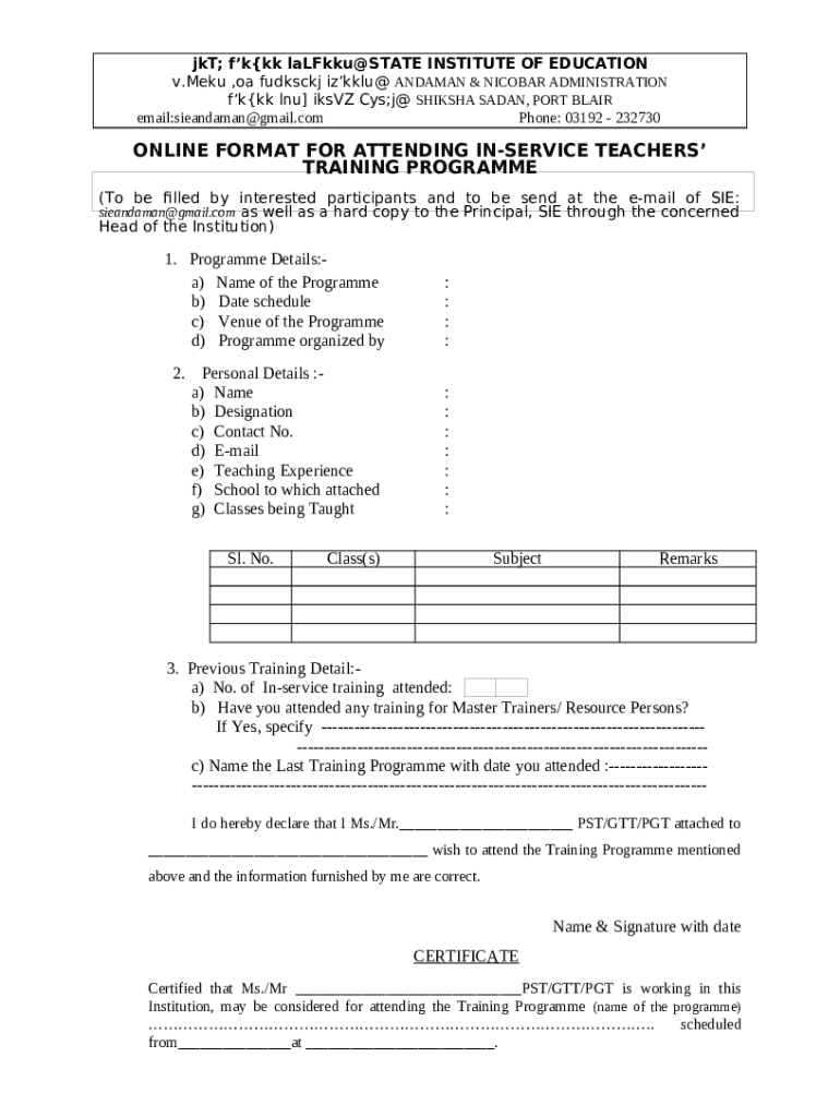 Form preview
