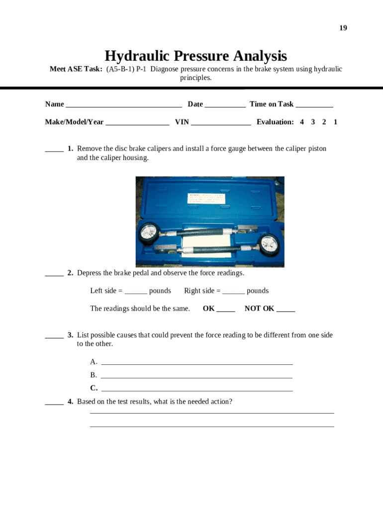 Air Brakes Practice Test Directions Doc Template pdfFiller