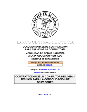 banco central de bolivia modalidad de apoyo nacional a la ...