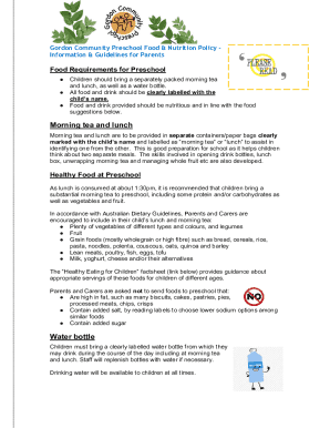 Nutrition and the Child-Care SettingRequest PDF
