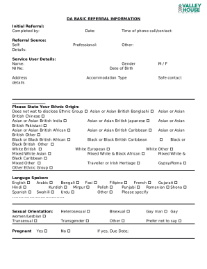 Basic-Referral-.docx - Valley House Doc Template | pdfFiller