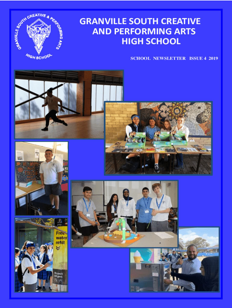 Fillable Online Granville South CAPA High School 50th Anniversary Fax
