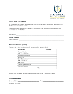 Form preview