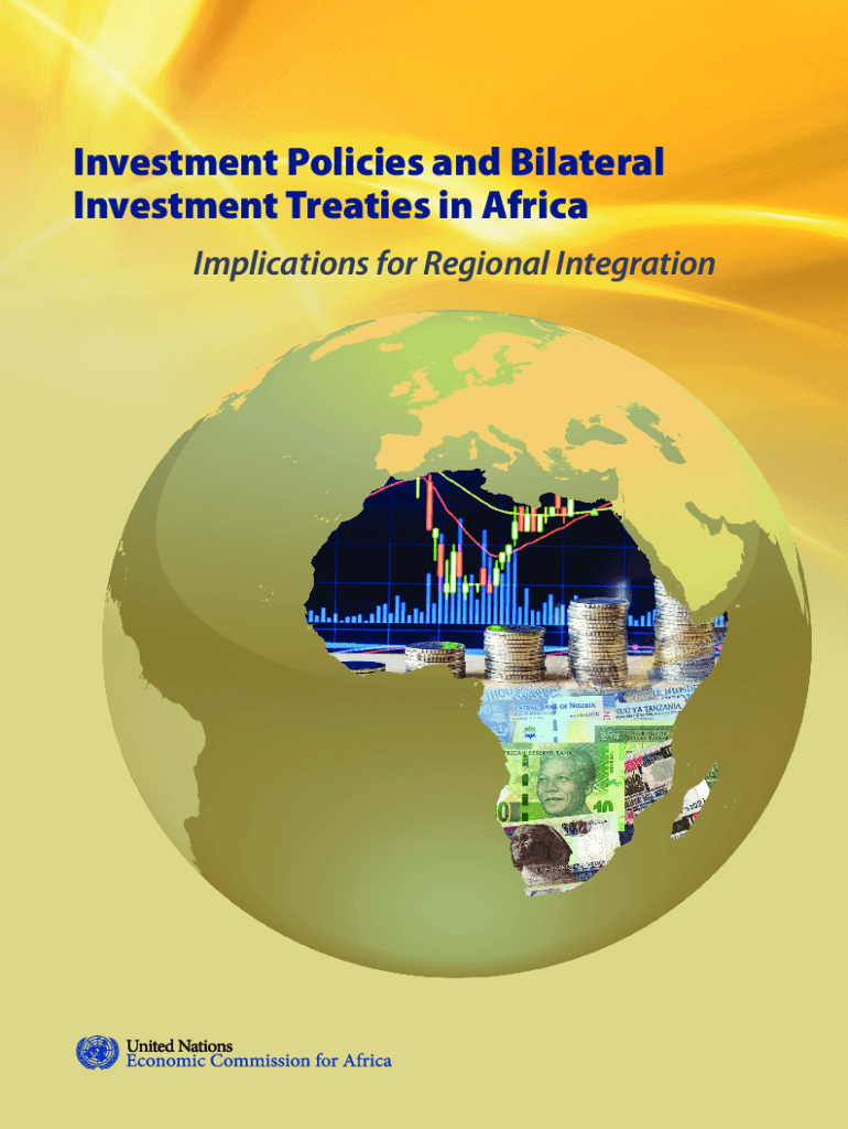 Fillable Online Investment Policies and Bilateral Investment Treaties