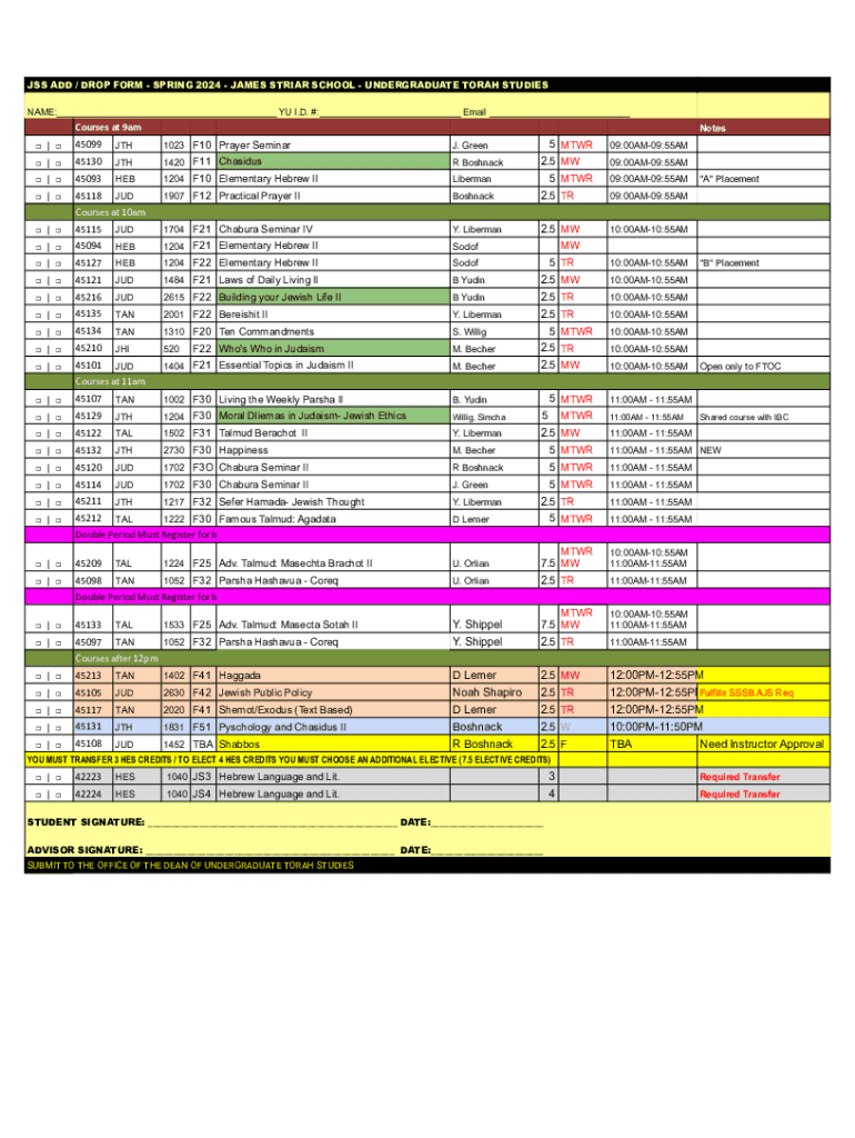 Form preview