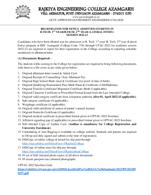 REC Azamgarh: Admission, Courses, Fees, Placements