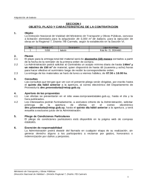 OBJETO, PLAZO Y CARACTERISTICAS DE LA CONTRATACION