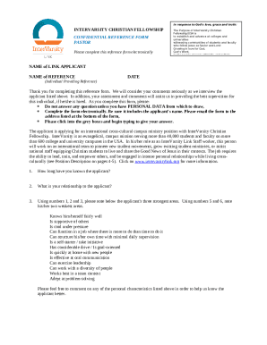 InterVarsity Staff or Pastor Reference (National).docx