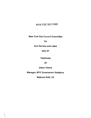 NYC Sick Leave Intro 97 NYSAR MIO