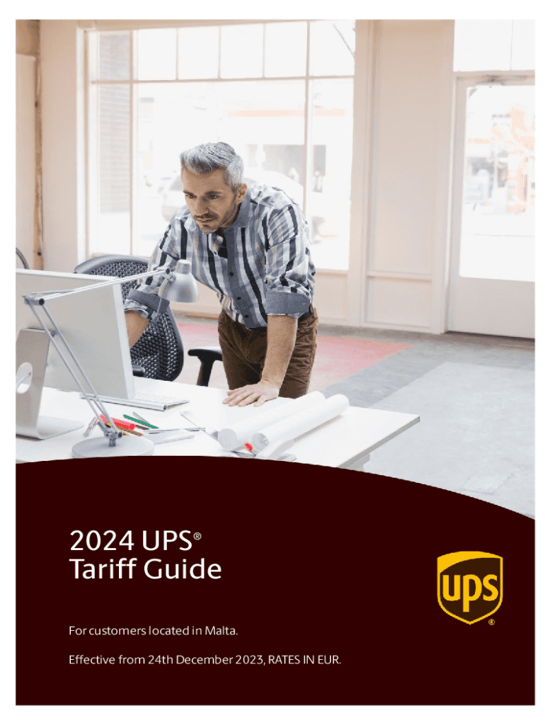 Fillable Online UPS Malta Global Shipping and Logistics Services Fax