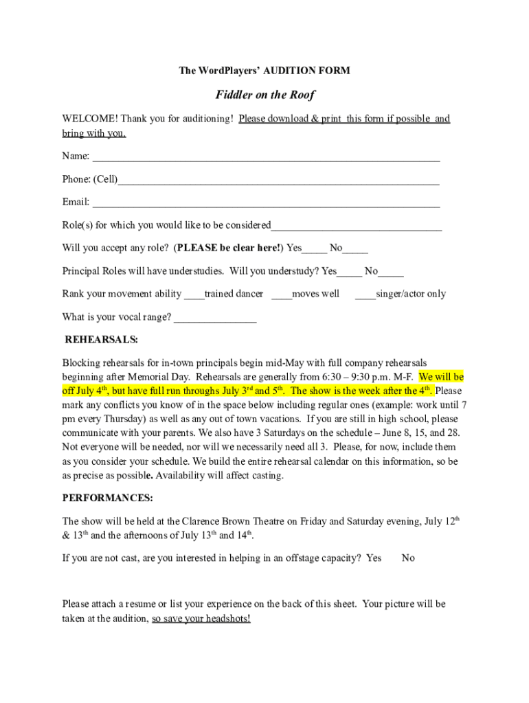 Form preview