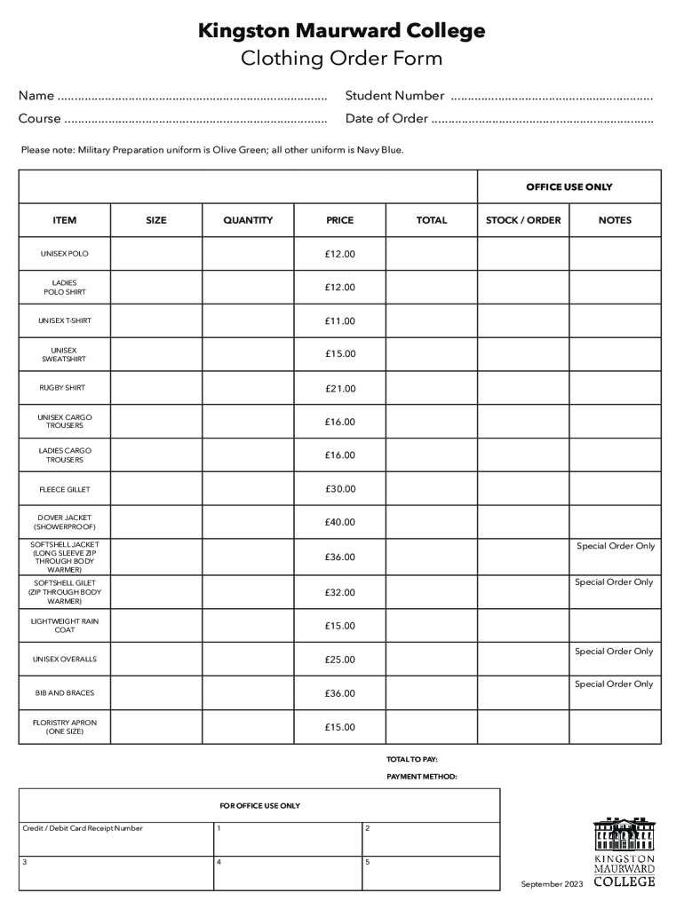 Form preview