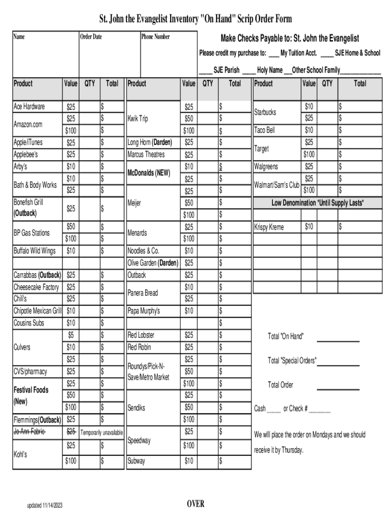 Form preview