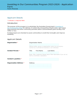 Form preview