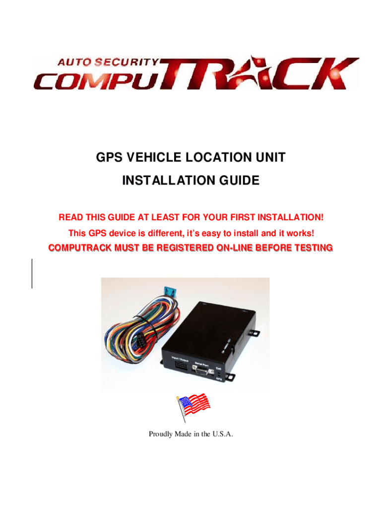 Fillable Online Vyncs GPS Tracker for Vehicles, No Monthly Fee, 4G
