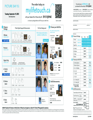 Fillable Online Lifetouch Kelvin order form Fax Email Print - pdfFiller