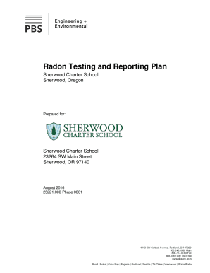 Radon Plan &amp; Protocols