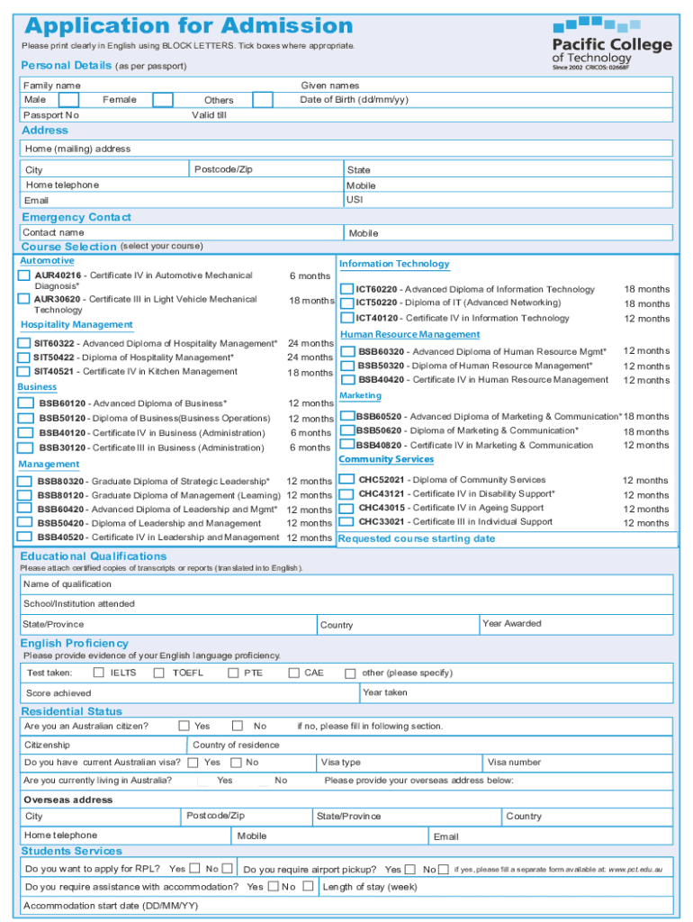 Fillable Online US Passport Application Form Print Format? Emergency ...