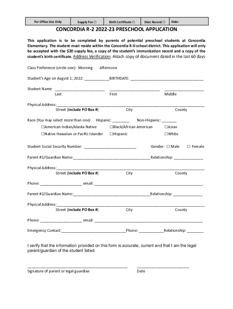 Form preview
