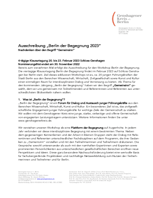 Nominierung des FU Prsidiums von Prof. Sundermeier fr ...