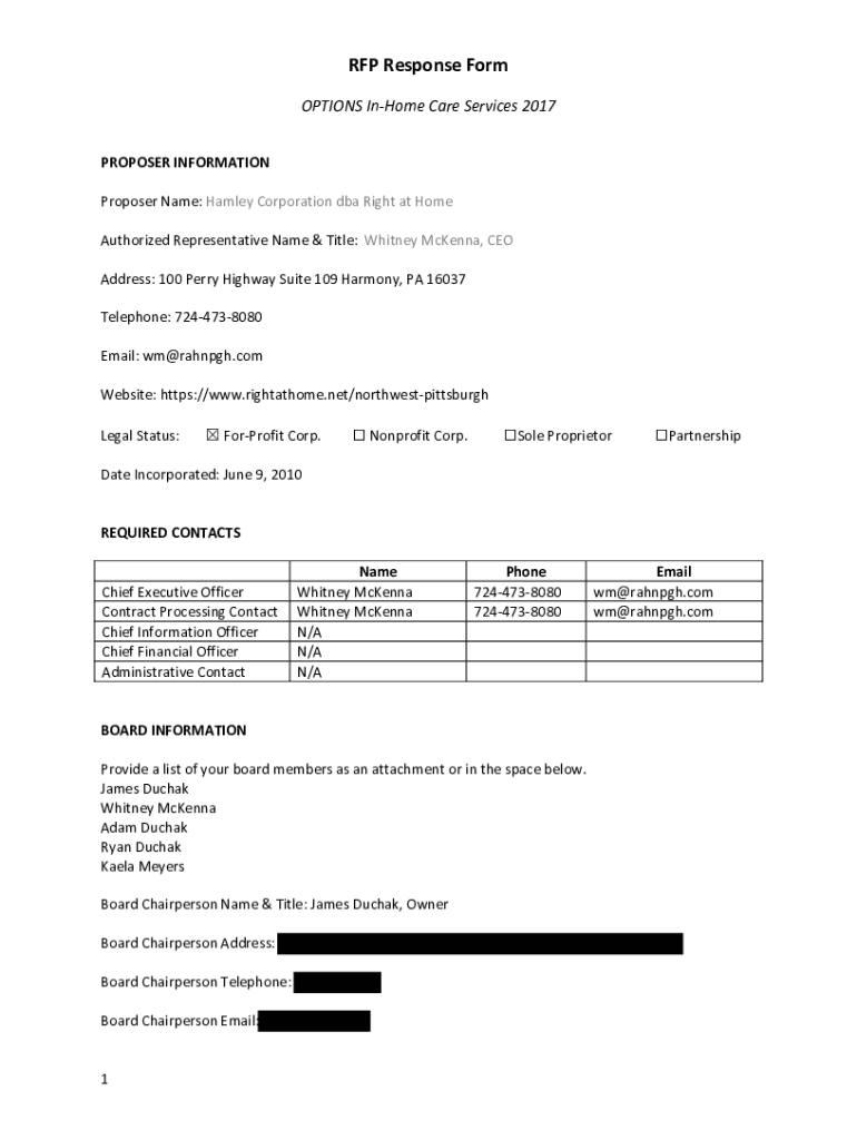 Form preview