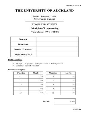 Form preview